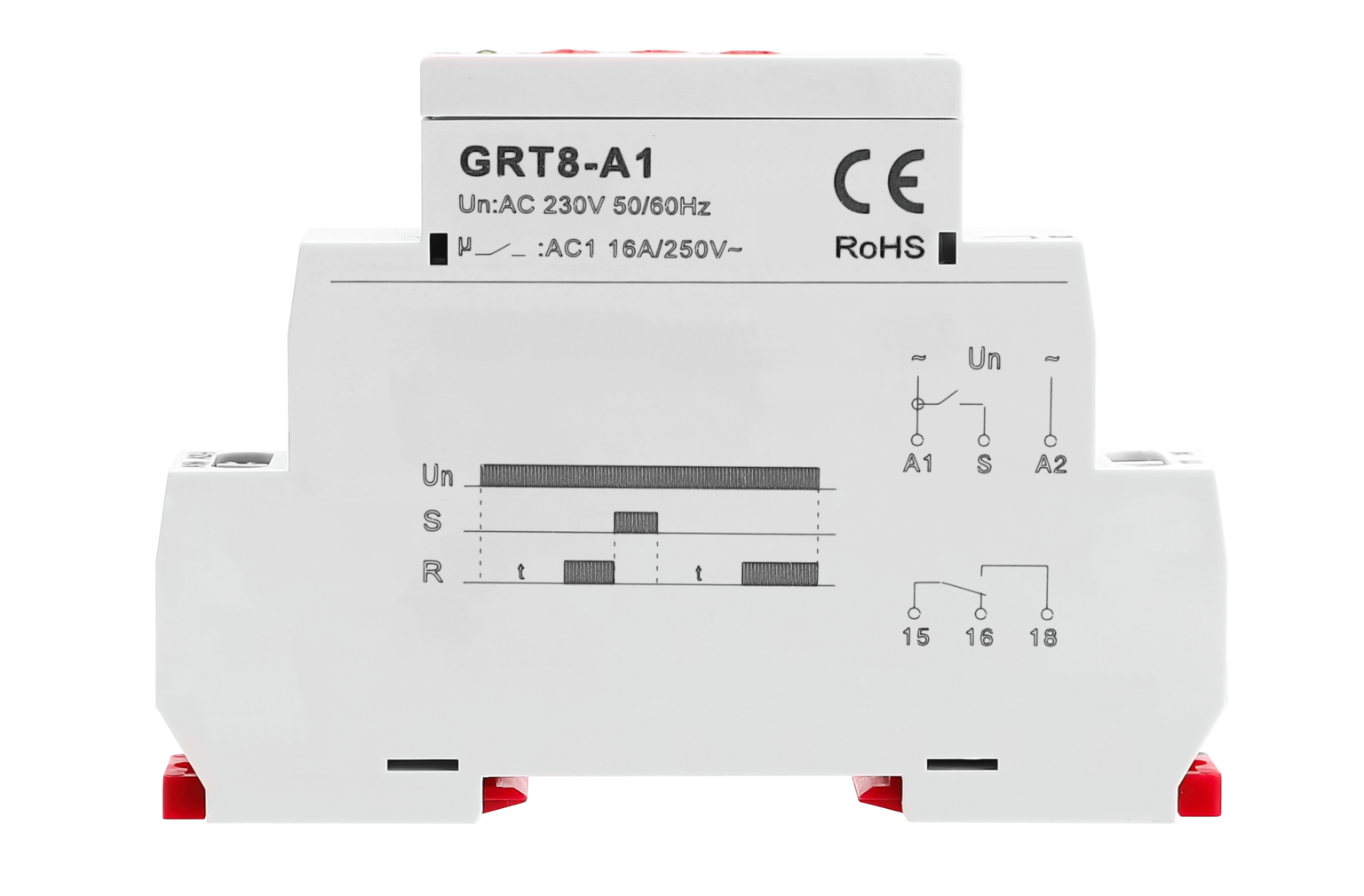 GEYA Single function time relay delay ON 16 Amp AC - NovusDash Shop