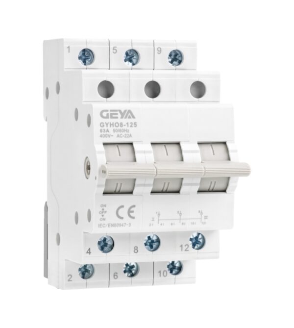 GEYA Changeover Breaker GYHO8-1P/2P/3P/4P