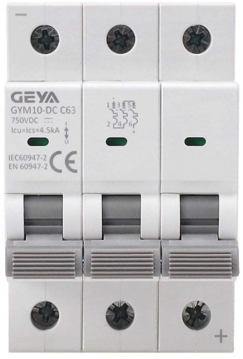 GEYA MCB 3/4P - 6K